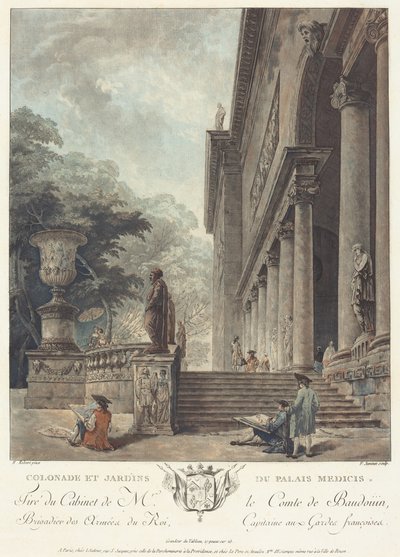  作： Hubert Robert
