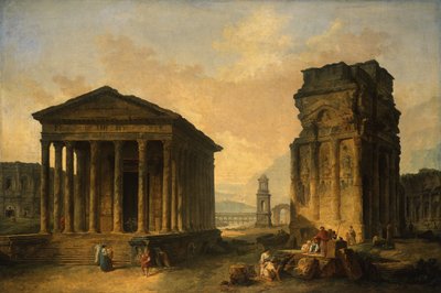  作： Hubert Robert