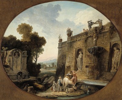  作： Hubert Robert