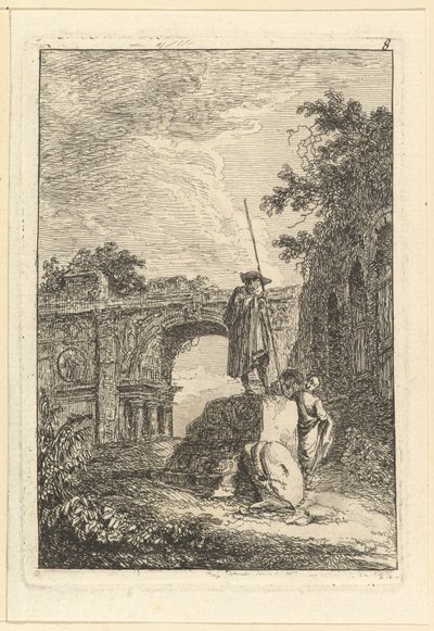 LArc de Triomphe.nd 作： Hubert Robert