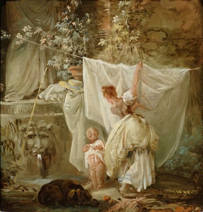  作： Hubert Robert