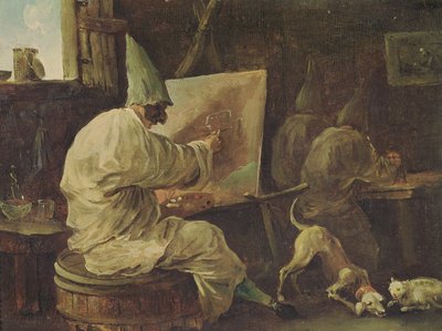 画家のブーン 作： Hubert Robert