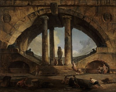  作： Hubert Robert