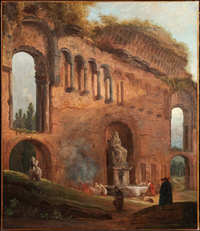  作： Hubert Robert