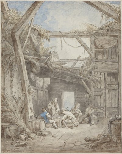  作： Hubert Robert