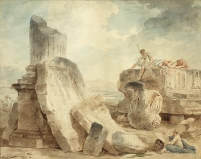  作： Hubert Robert