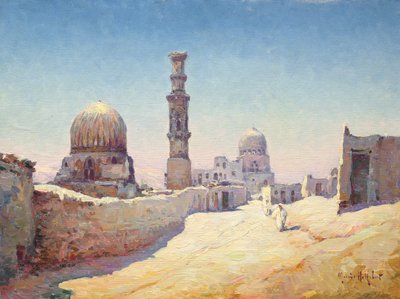カリフの墓への入り口、カイロ 作： Hubert Robert