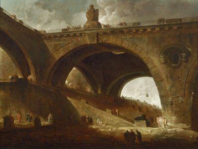  作： Hubert Robert