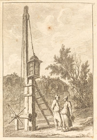 ポスト 作： Hubert Robert