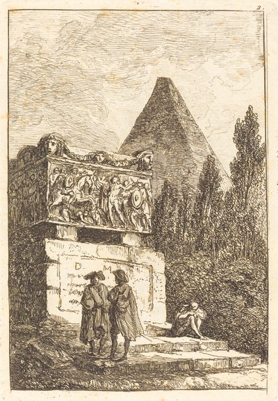 石棺 作： Hubert Robert