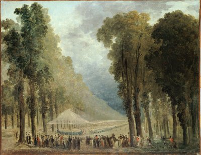 兵士の宴会 作： Hubert Robert
