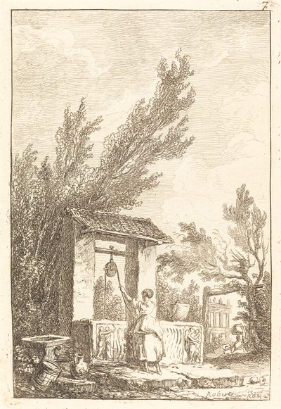 ザ・ウェル 作： Hubert Robert