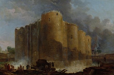 バスティーユの解体、1789年7月14日 作： Hubert Robert