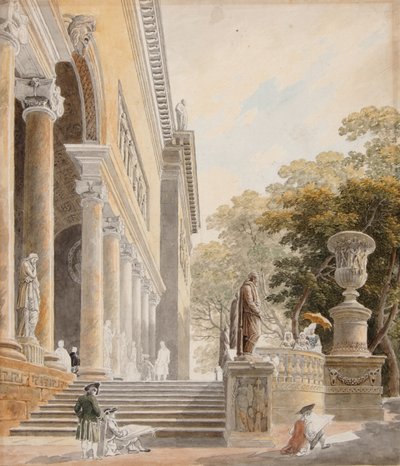  作： Hubert Robert