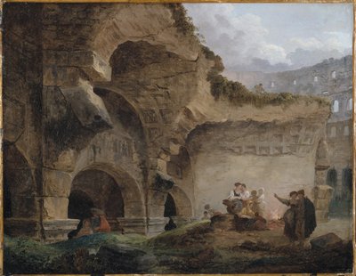 作： Hubert Robert