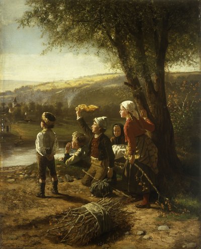 1871年のフェリーの呼びかけ 作： Hubert Salentin