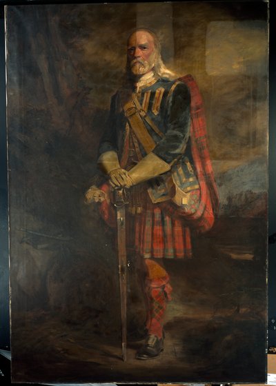 グレンバケットのジョン・ゴードン 作： Hubert von (studio of) Herkomer