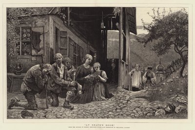死の扉で 作： Hubert von Herkomer