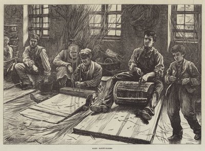 ブラインドバスケットメーカー 作： Hubert von Herkomer