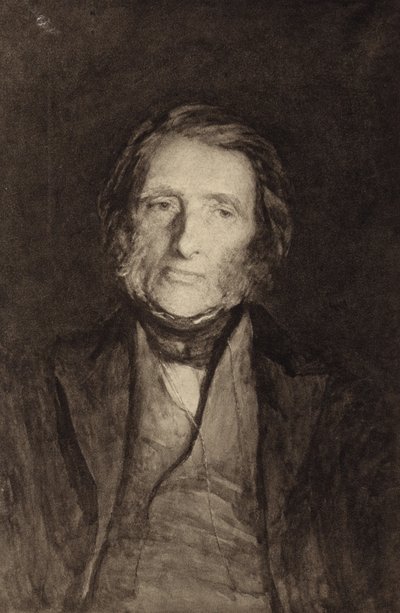 ジョンラスキン（1819〜1900年）、英語作家、美術評論家、芸術家、社会思想家 作： Hubert von Herkomer