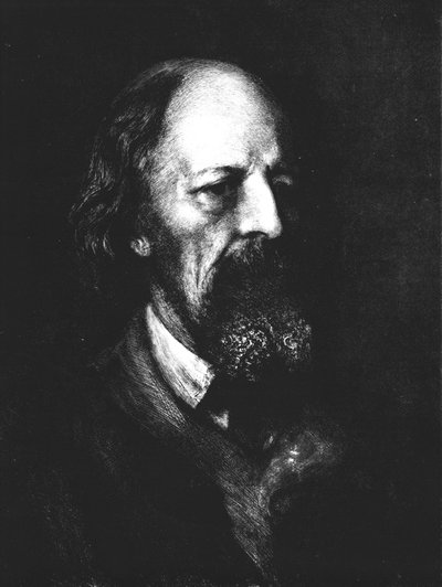 テニーソン卿、1880年、1911年 作： Hubert von Herkomer