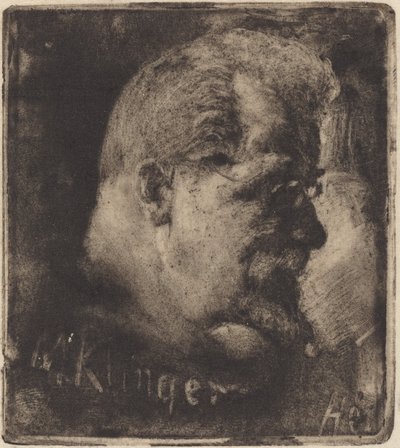 マックス・クリンガー 作： Hubert von Herkomer