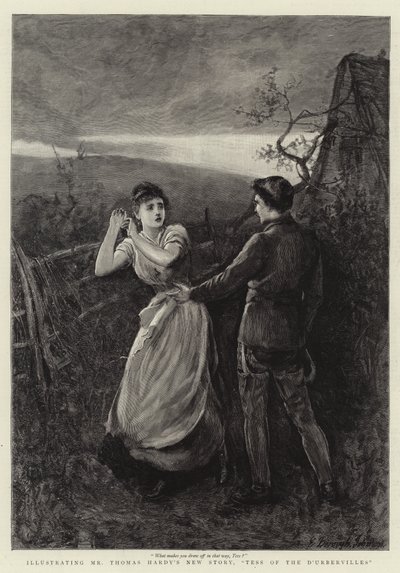 ダーバービルのテス 作： Hubert von Herkomer