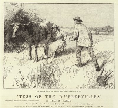 ダーバービル家のテス 作： Hubert von Herkomer