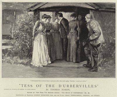 ダーバービル家のテス 作： Hubert von Herkomer