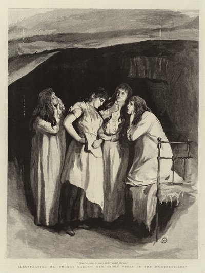 ダーバービル家のテス 作： Hubert von Herkomer