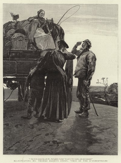ダーバービル家のテス 作： Hubert von Herkomer
