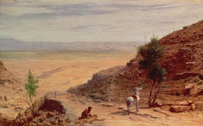 エルサレムとエリコの間の道 作： Hubert von Herkomer