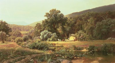 ブルーリッジの夏、1874 作： Hugh Bolton Jones
