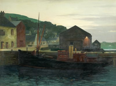 夜の影が深まる 作： Hugh Cameron Wilson
