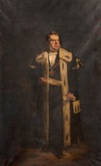 ジェームズ・イーマン議員（1816-86）1873年頃（油彩・キャンバス 作： Hugh Collins