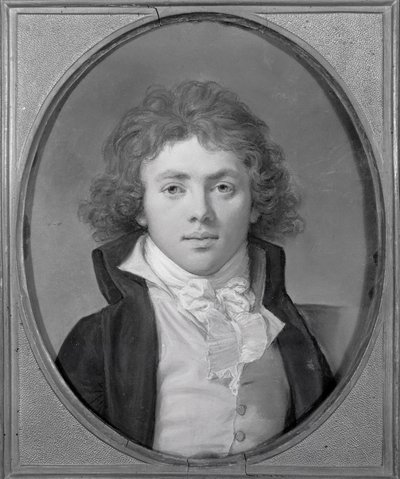 ボリスウラジミロヴィッチゴリツィンの肖像、1791年（段ボールにパステル） 作： Hugh Douglas Hamilton