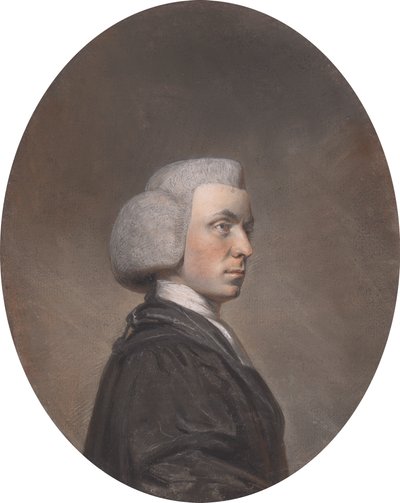神の肖像 作： Hugh Douglas Hamilton