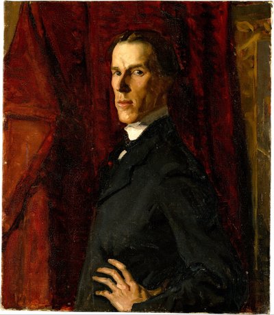 自画像 作： Hugh Ramsay
