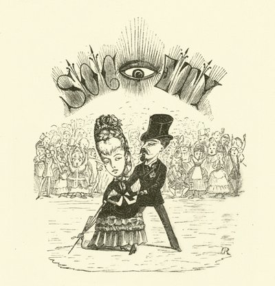 社会、大きなEYEを持つ（彫刻 作： Hugh Rowley