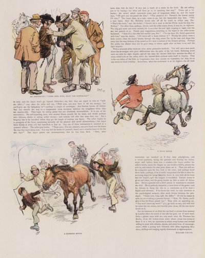 アイルランドの馬フェア 作： Hugh Thomson