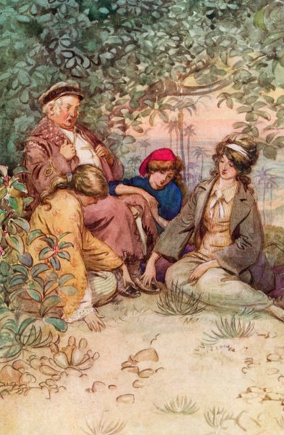 JMバリーの立派なクライトンのイラスト 作： Hugh Thomson