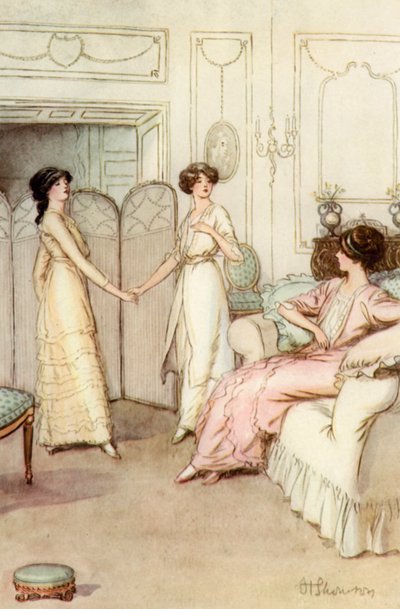 JM Barries The Admirable Crichtonのイラスト 作： Hugh Thomson