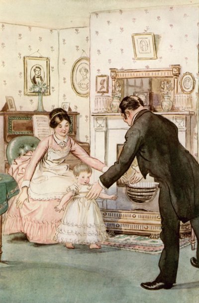 JM Barries The Admirable Crichtonのイラスト 作： Hugh Thomson
