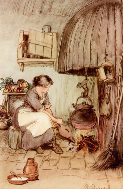 JM Barries The Admirable Crichtonのイラスト 作： Hugh Thomson