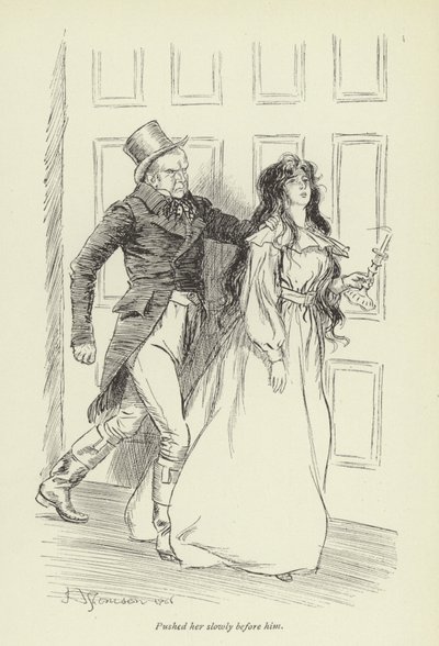 ジョージ・エリオットによるジャネットの悔い改めのイラスト 作： Hugh Thomson