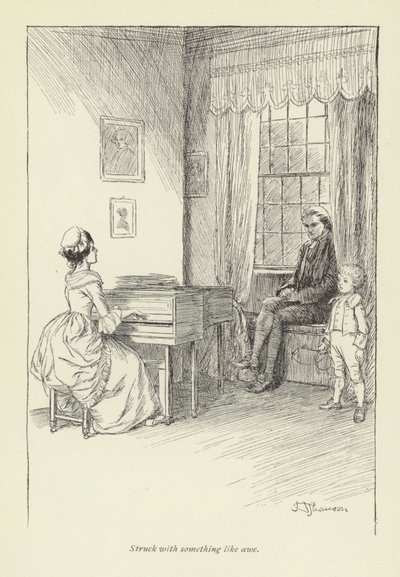 ギルフィルスラブストーリーのイラスト 作： Hugh Thomson