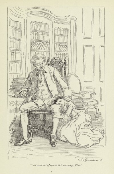 ギルフィルスラブストーリーのイラスト 作： Hugh Thomson