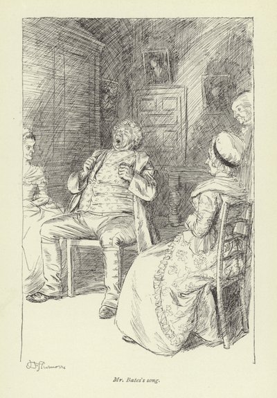 ギルフィルスラブストーリーのイラスト 作： Hugh Thomson