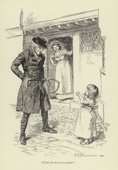 ギルフィルスラブストーリーのイラスト 作： Hugh Thomson