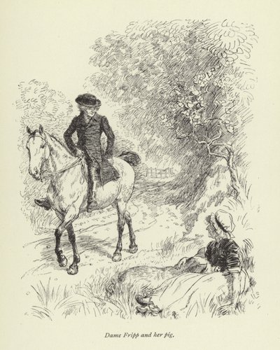 ギルフィルスラブストーリーのイラスト 作： Hugh Thomson
